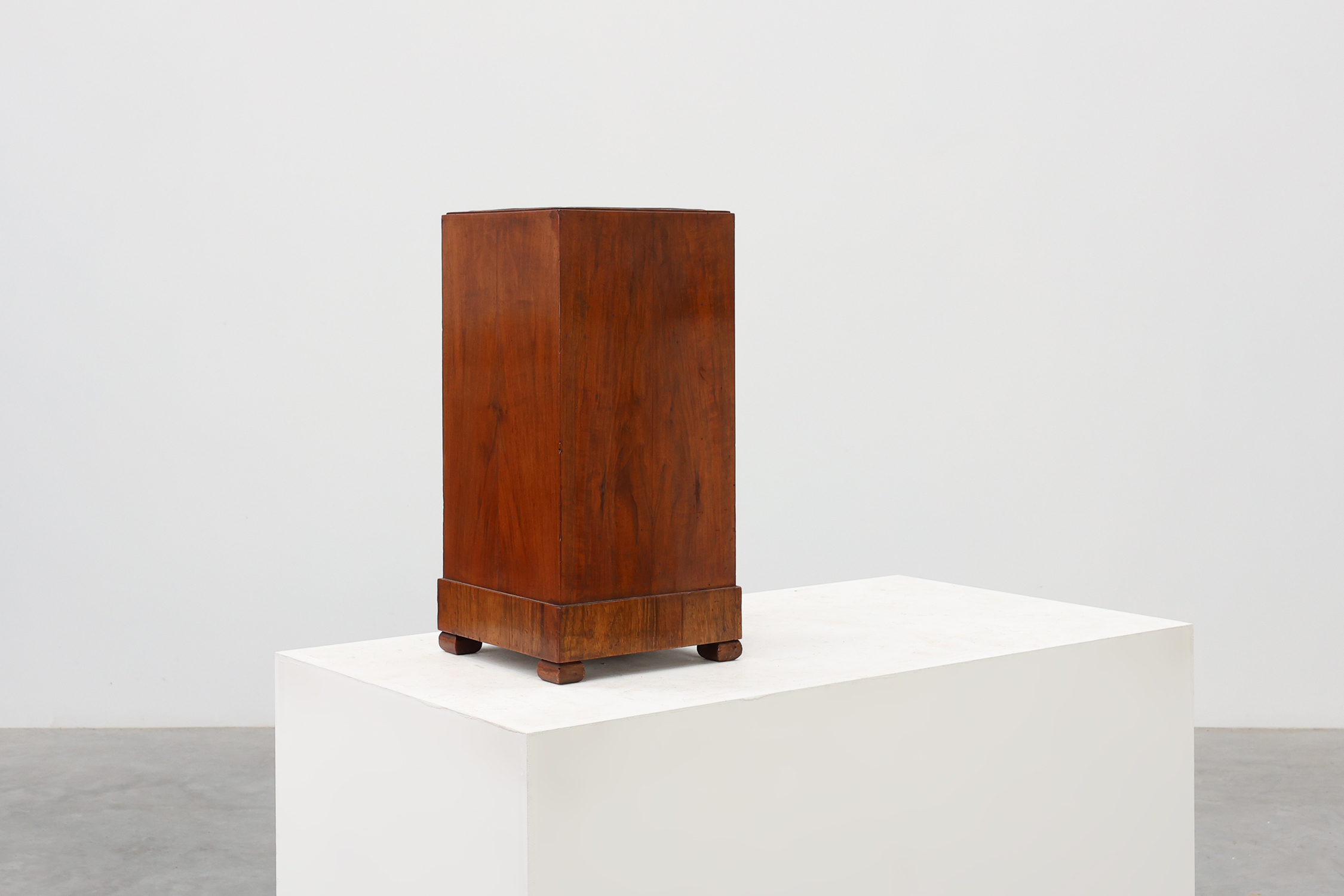 Art Deco wooden umbrella stand, Italy 1920sthumbnail